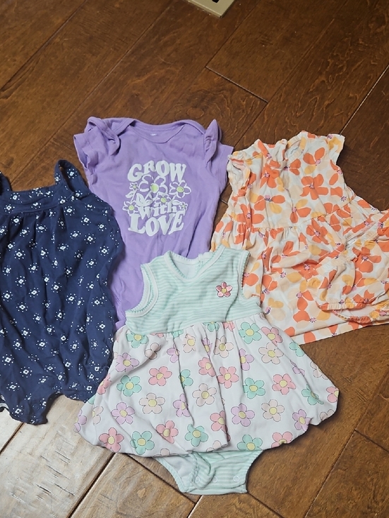 Carter's Other - Baby Girls Floral Bundle 9m